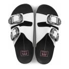 Chinelo Rasteira Slide Fivelas Napa Sardenha Neo Moleca 5436.402
