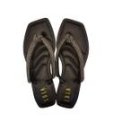 Chinelo Rasteirinha Confortável Feminina Brilho Lola Cor:PretoTamanho:37/38