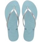 Chinelo Rasteirinha Havaianas You Metallic Com Brilho