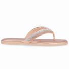 Chinelo Rasteiro com Strass Feminino Piccadilly - 508039