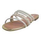 Chinelo Rasteiro Feminino Metalizado Estilo Moderno Moleca Chinelo Rasteiro Feminino Metalizado Estilo Moderno Moleca