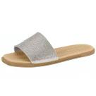 Chinelo Rasteiro Feminino Slip On Strass Conforto Moleca