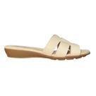 Chinelo Rasteiro Slide Feminino Modare 7127.264 Creme