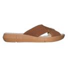 Chinelo Rasteiro Slide Feminino Modare 7142.101 Marrom