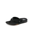 Chinelo REEF Fanning Masculino com Abridor de Garrafas Preto Prata 5