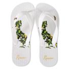Chinelo Reserva Pica Pau Citrus - Branco Tamanho:37/38Cor:Branco