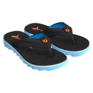 Chinelo Rider RW Plus Casual Conforto Masculino Azul Preto Laranja