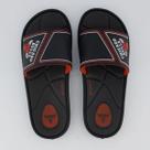 Chinelo Rider Slide Pump NBA Chicago Bulls III Preto e Vermelho