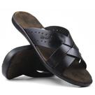 Chinelo Sandália Casual Masculino Látego Confort Couro