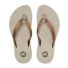 Chinelo sandália feminina kenner djd-12 kyra slim tratorada