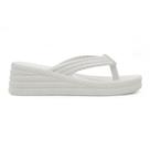 Chinelo Sandalia Feminina Tranças Confortavel Resistente Cor Off White