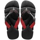 Chinelo Sandália havaianas Masculino Anatômico de Borracha Antiderrapante Com Tiras Grossas Largas R