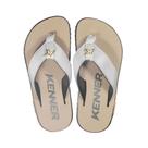 Chinelo Sandália Kenner Kivah Gold Bege