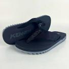Chinelo Sandália Kenner Kivah Preto e Cinza