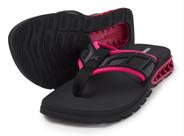 Chinelo Sandália Kenner Rakka Full Force L7 Preto e Rosa