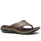 Chinelo Sandália Masculino Pegada Couro Confort Chinelo Sandália Masculino Pegada Couro Confort