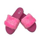 Chinelo Slide Feminino Beach Pelo Sandália Pelinho Marcio