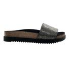 Chinelo Slide Feminino Flat Trotorado Moleca 5500.104 Preto