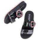 Chinelo Slide Feminino Grendene 22441 Preto/Rosa Chinelo Slide Feminino Grendene 22441 Preto/Rosa