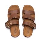 Chinelo Slide Feminino Modare com Fivela Marrom