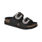 Chinelo Slide Feminino Papete Fivelas Strass Flatform Chinelo Slide Feminino Papete Fivelas Strass Flatform