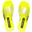 Chinelo Slide Feminino Petite Jolie Translucido PJ6355
