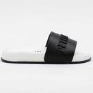 Chinelo Slide Feminino Puff Preto Branco Petite Jolie PJ7132