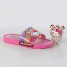 Chinelo Slide Infantil Hello Kitty Grendene Kids 23458 Preto
