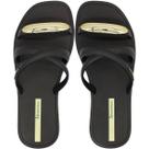 Chinelo Slide Ipanema Metal Chic Tiras Cruzadas Feminino