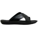 Chinelo Slide Itapuã Masculino em Couro com Solado Leve e Flexível