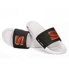 Chinelo Slide KuSakura Branco com a Tira Preta