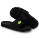 Chinelo Slide Masculino Casual Personalizado Coroa Verde