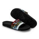 Chinelo Slide Masculino Casual Personalizado Santa Ceia Rappers