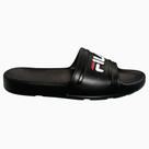 CHINELO SLIDE MASCULINO FILA BLACK WHITE RED F01SD00010 397 Cor:BLACK-WHITE-REDTAMANHO:37
