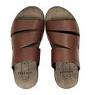 Chinelo Slide Masculino Freeway Canastra 07 09 Macio Confortável Couro 634 631