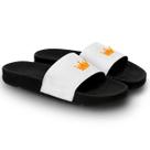 Chinelo Slide Masculino Personalizado Coroa Laranja
