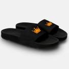 Chinelo Slide Masculino Personalizado Coroa Laranja