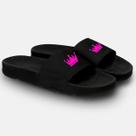 Chinelo Slide Masculino Personalizado Coroa Rosa