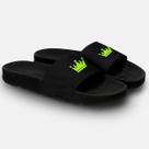 Chinelo Slide Masculino Personalizado Coroa Verde