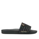 Chinelo Slide Masculino Rider R10 Ronaldinho 12562 Preto/Dourado