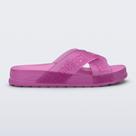 Chinelo Slide Mini Melissa Cozy M-Lover Infantil Lilás
