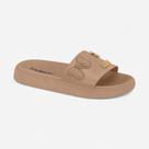 Chinelo Slide Moleca Com Pins Nude Chinelo Slide Moleca Com Pins Nude