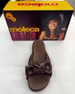 Chinelo Slide Moleca Feminino com Laço Conforto e Estilo para o Dia a Dia - Chocolate - 38