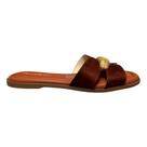 Chinelo slide piccadilly camurca feminino 508069 Chinelo slide piccadilly camurca feminino 508069