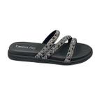 Chinelo Slide Rasteira Tira Strass Beira Rio 8488.108-27332