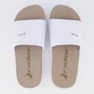 Chinelo Slide Rider Plus Bege e Branco