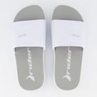Chinelo Slide Rider RW Plus Cinza e Branco