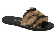Chinelo slide sapato feminino sem salto rasteira rasteirinha Vizzano 6363.105