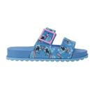 Chinelo Slide Stitch Para Meninas Infantil Summer Grendene Cor:AzulTamanho:29