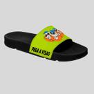 Chinelo Slide Unissex Confortável Leve Estampado Pega a Visão Metralha
